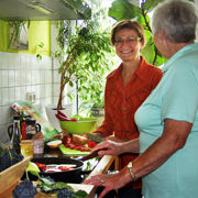 Senioren kochen